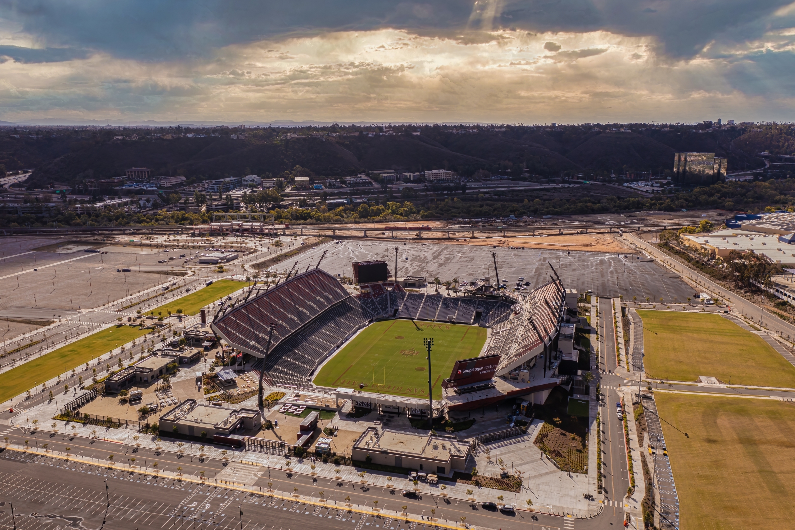 San Diego State University’s Snapdragon Stadium Gets a Cellular Upgrade with MatSing Lens Antennas