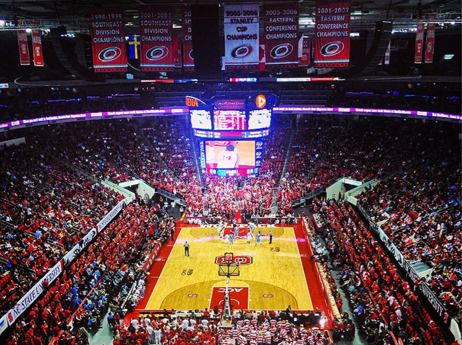 MatSing fast-speed connectivity at PNC Arena