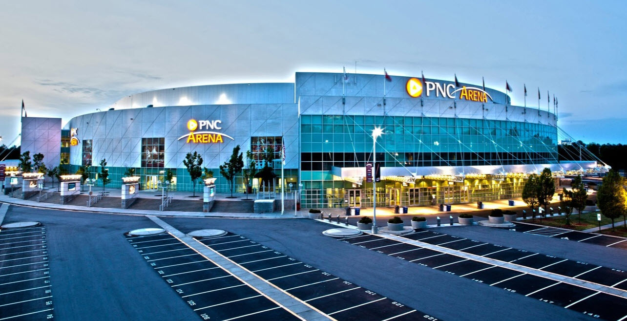 High-capacity lens antenna provider MatSing has installed its technology at PNC Arena